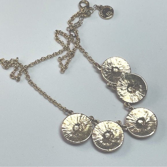 LC Liz Claiborne Southwestern Boho Beaded Statement Necklace 17-19" - Picture 10 of 12